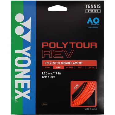 Yonex Poly Tour Rev 120 17G Tennis String - Bright Orange
image