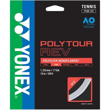 Yonex Poly Tour Rev 120 17G White Tennis String
