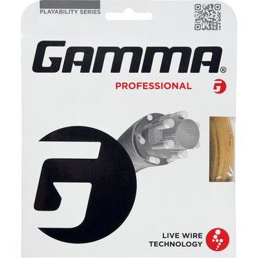Gamma Live Wire Professional 16G Natural Tennis String