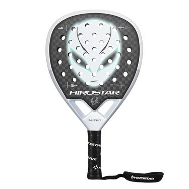 Hirostar Padel Alien 2025 Padel Racket White/Black/Silver YPADS7-SILimage
