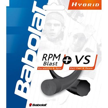 Babolat *HYBRID* RPM Blast 17G - Touch VS Natural Gut 16G Tennis String