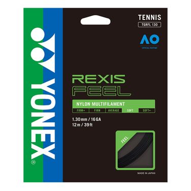 Yonex Rexis Feel 130 16G Black Tennis String