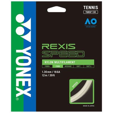 Yonex Rexis Speed 130 16G Cool White Tennis String