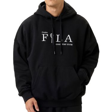 Fila Country Club Hoodie Mens Black RU431114 001
image
