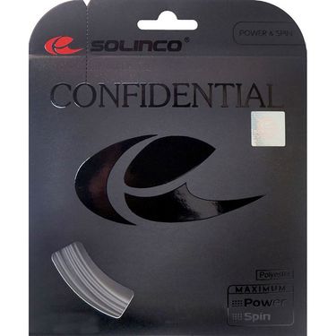 Solinco Confidential 17G Silver Tennis String