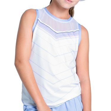 Lucky in Love Lavender Love Girls Tie Back Tank Top