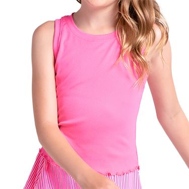 Lucky in Love Glow Set Girls Flutterline Tank Top