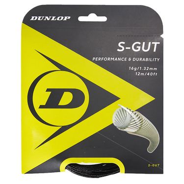 Dunlop S-GUT 16G White Tennis String