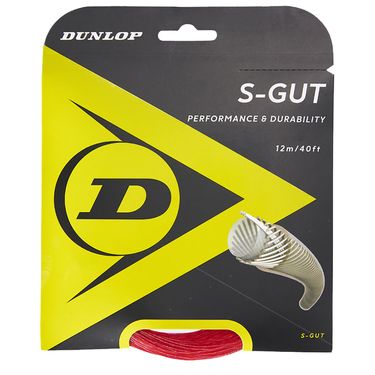Dunlop S-GUT 17G Red Tennis String