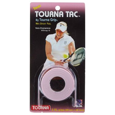 Tourna Tac Pink OverGrip (3 Pack)