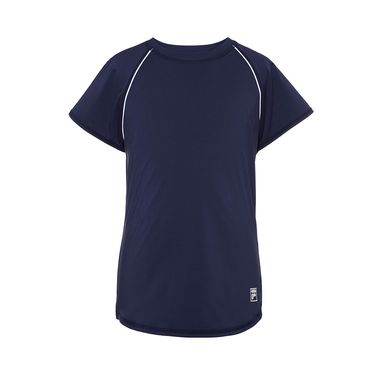 Fila Essentials Girls Short Sleeve Top Fila Navy/White TG31D836 412
image