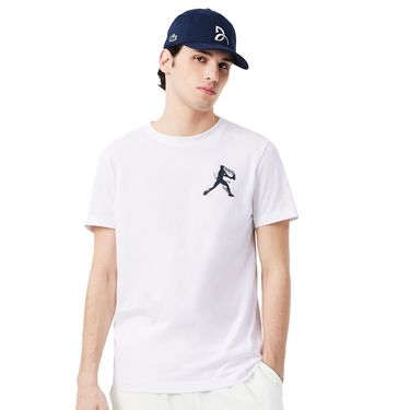 Lacoste Novak Djokovic Fan Capsule Mens White 132 TH1044 001image