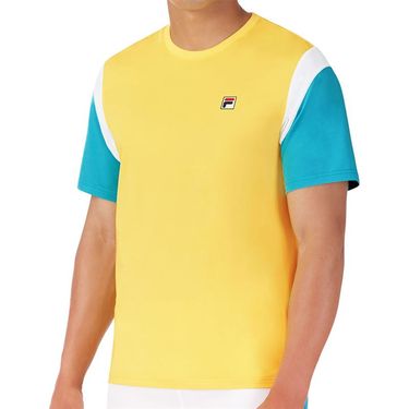 Fila Groundbreaker Short Sleeve Crew Mens Gold/Dusty Orange/White TM23B912 771
image