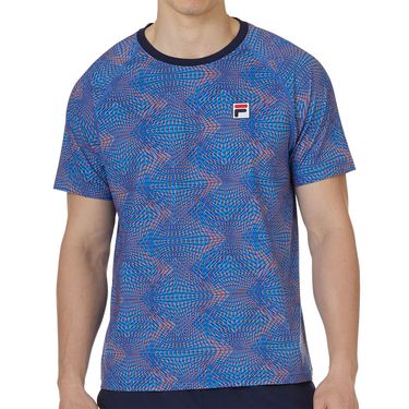 Fila Deuce Court Printed Short Sleeve Crew