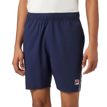 Fila Stretch Woven 7 inch Short Mens Fila Navy/White TM33E598 412
image