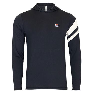 Fila Essentials Long Sleeve Hoodie Mens Black/Angora TM411159 978
image