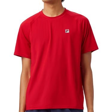 Fila Essentials Short Sleeve Crewneck Mens Fila Red TM431114 622
image