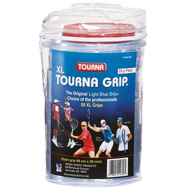 Tourna Grip XL Overgrip (50 Pack Tour Reel)