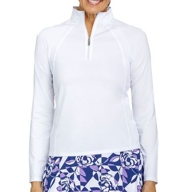 Tail Essentials Imelda 3/4 Zip Long Sleeve Top Womens Chalk TX2969 1204
image