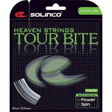 Solinco Tour Bite 20G Silver Tennis String