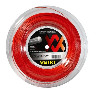 Volkl Cyclone Tour 17G (1.25mm) Tennis String REEL 660 Red V22120image