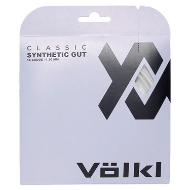 Volkl Classic Synthetic Gut 16G White Tennis String