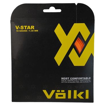 Volkl V-Star 16G Orange Tennis String