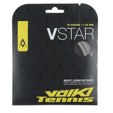 Volkl V-Star 16G Silver Tennis String