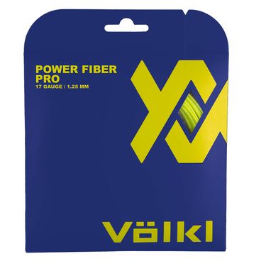 Volkl Power Fiber Pro 17G Yellow Tennis String