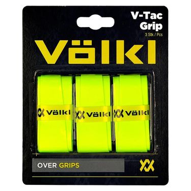 Volkl V-Tac Neon Yellow Overgrip (3PK)