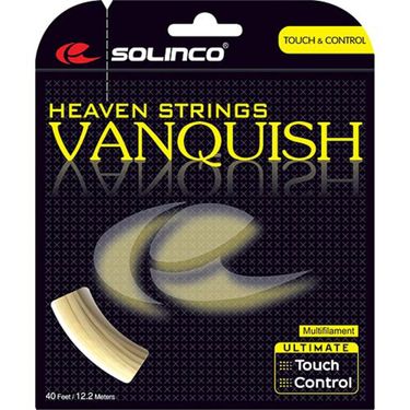 Solinco Vanquish 16G Natural Tennis String