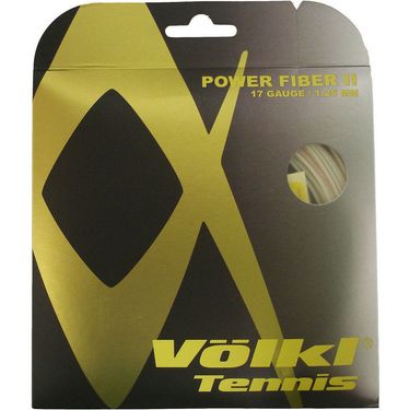 Volkl Power Fiber II 17G Natural Tennis String