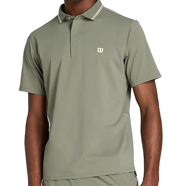 Wilson Challengers Technical Polo Mens Vetiver Gray WM00507E014001image