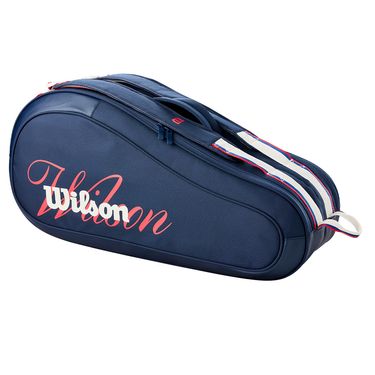 Wilson US Open 6pk Tennis Bag White/Navy WR8056801001image