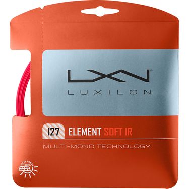 Luxilon Element IR Soft 127 Red Tennis String