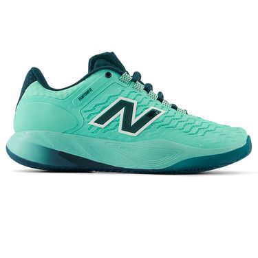 New Balance CT Rally v2 Womens Clay Tennis Shoe B Width Deep End/Medusa Green WRAL9DM Bimage