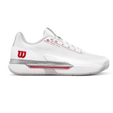 Wilson Rush Tour 5 Mens Tennis Shoe White/Micro Chip/Wilson Red WRS00963001image