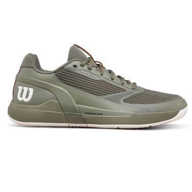 Wilson Rush Pro 5 Mens Tennis Shoe Vetiver/Tofu/Caramel Cafe WRS338650Uimage