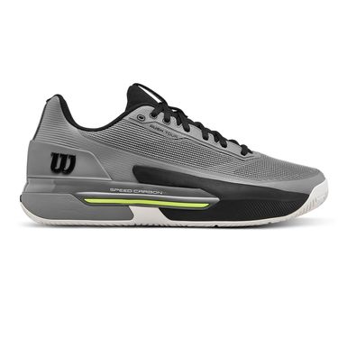 Wilson Rush Tour 5 Mens Tennis Shoe Titanium/Black/Safety Yellow WRS339650Uimage