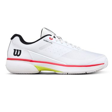 Wilson Rush Lite 5 Mens Clay Tennis Shoe White/Black/Infrared WRS339970Uimage