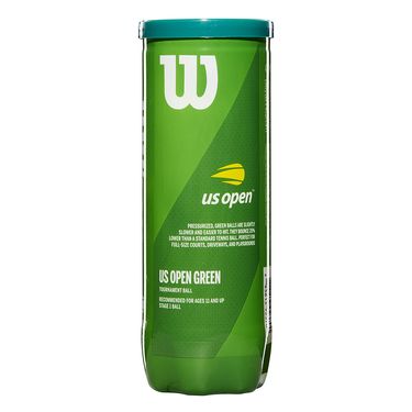 Wilson US Open Green Tournament Transition Tennis Balls (Can)