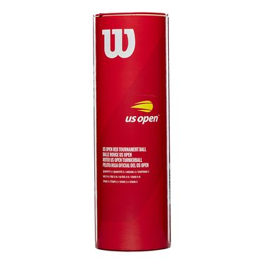 Wilson US Open Red Tournament Transition Tennis Balls (Can)