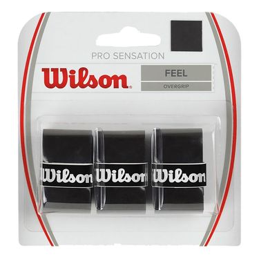 WIilson Pro Sensation Overgrip (3pk) Black WRZ4010BKimage