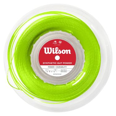 Wilson Synthetic Gut Power 16G Lime Green REEL