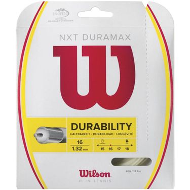 Wilson NXT Duramax 16G Nautral Tennis String