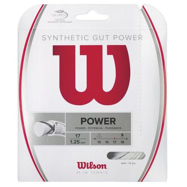 Wilson Synthetic Gut Power 17G Tennis String