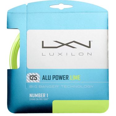 Luxilon ALU Power 125 Lime Tennis String