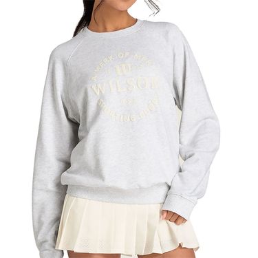 Wilson Classic Crew Womens Cloud Heather WW00562531 MGV
image
