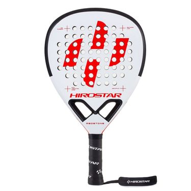Hirostar Redstone 2024 Padel Racquet White/Orange/Black YPADS1 WHT
image
