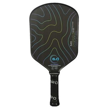 SixZero Black Opal 14mm Pickleball Paddle Black ûYZBO BLKimage